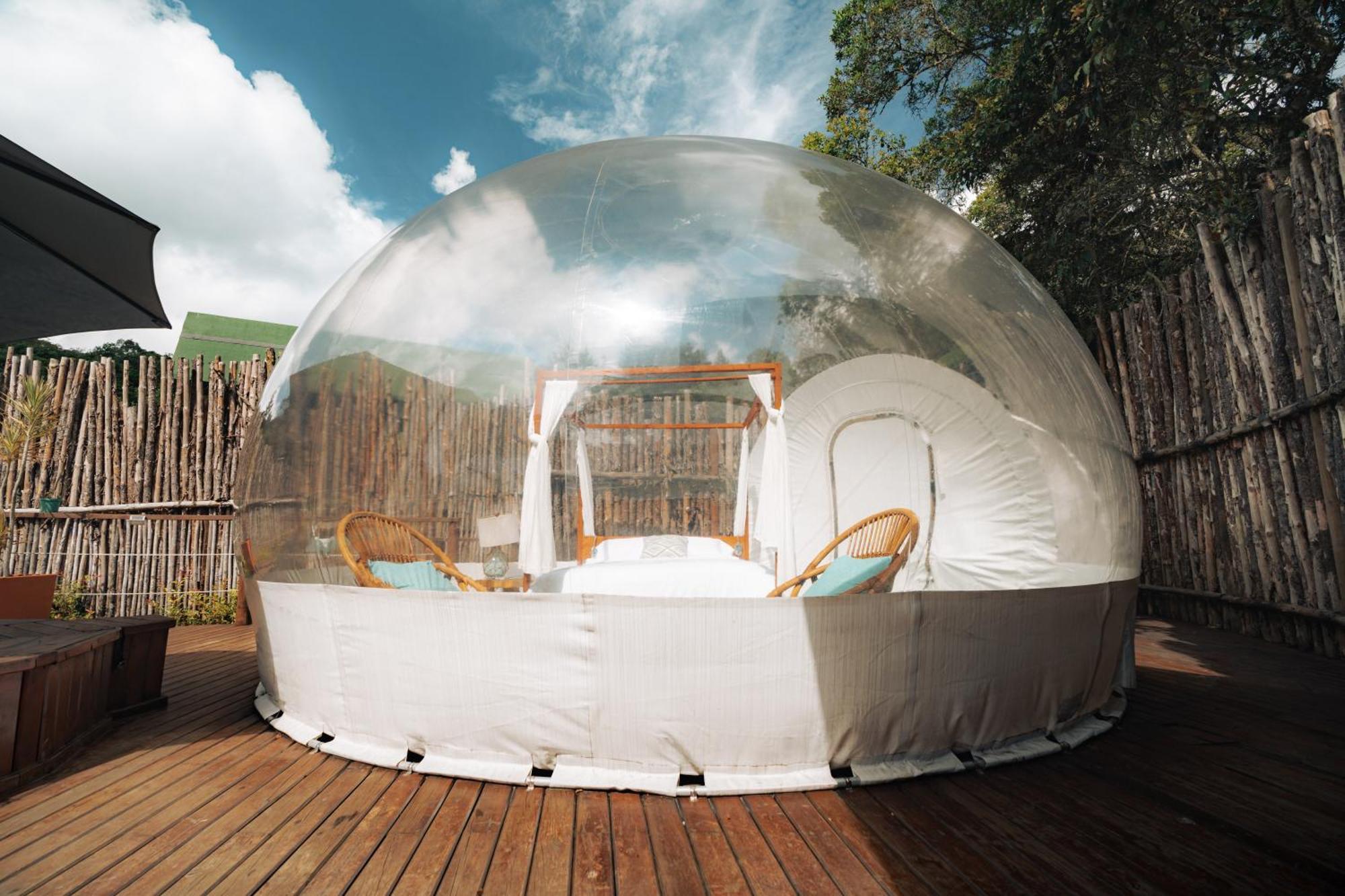 Hotel Bubblesky Glamping 15 Min From Medellin Rionegro Exteriér fotografie