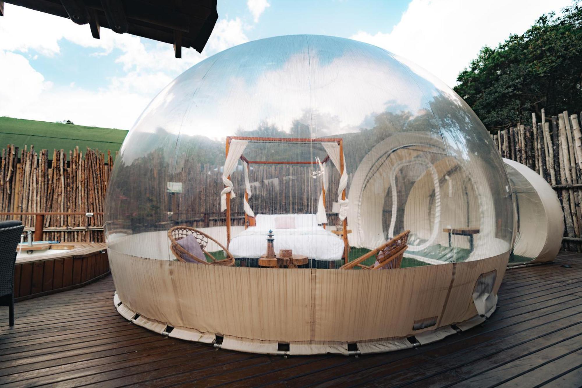 Hotel Bubblesky Glamping 15 Min From Medellin Rionegro Exteriér fotografie