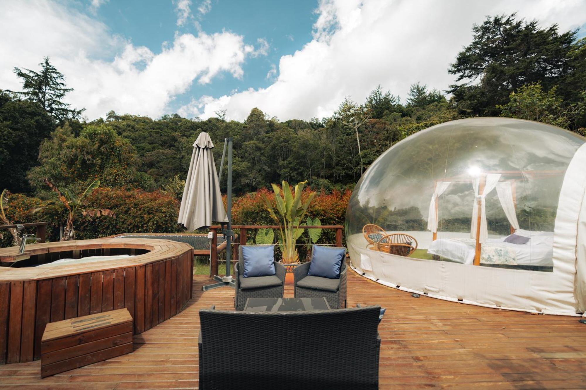Hotel Bubblesky Glamping 15 Min From Medellin Rionegro Exteriér fotografie